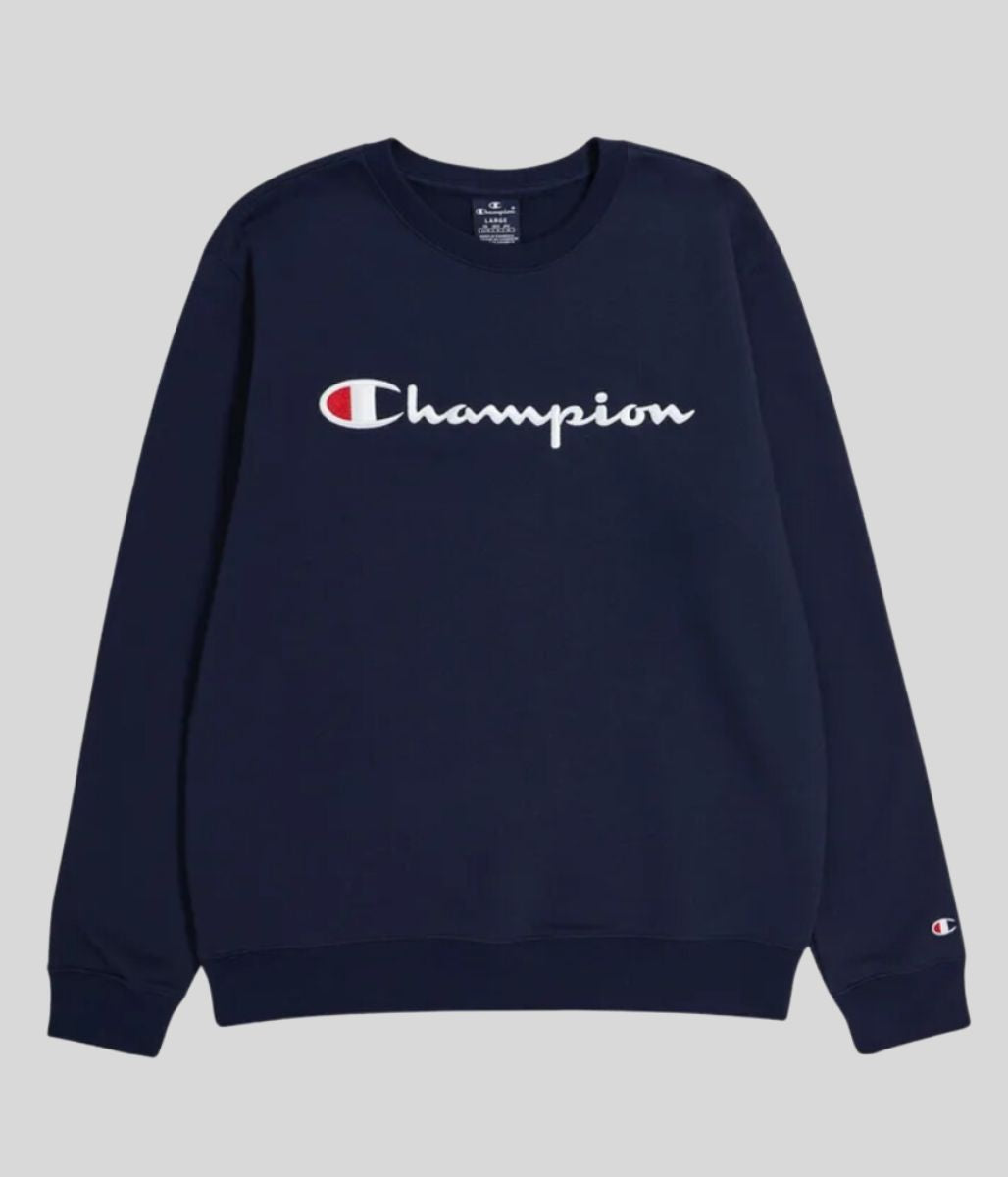 Navy Champion Unisex Sweatshirt Highstreet Outlet UK