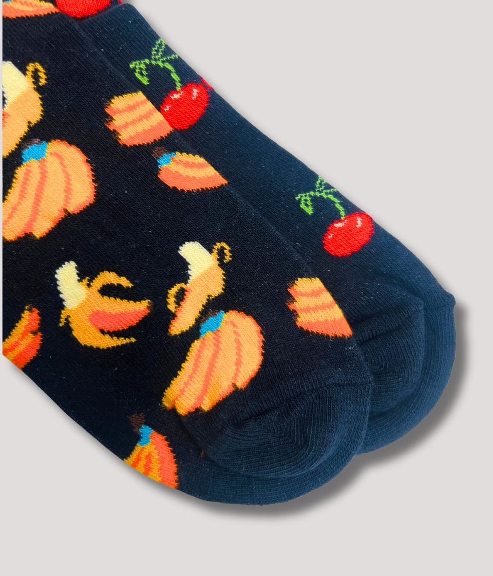 Happy Socks 2 Packs Cherries & Bananas
