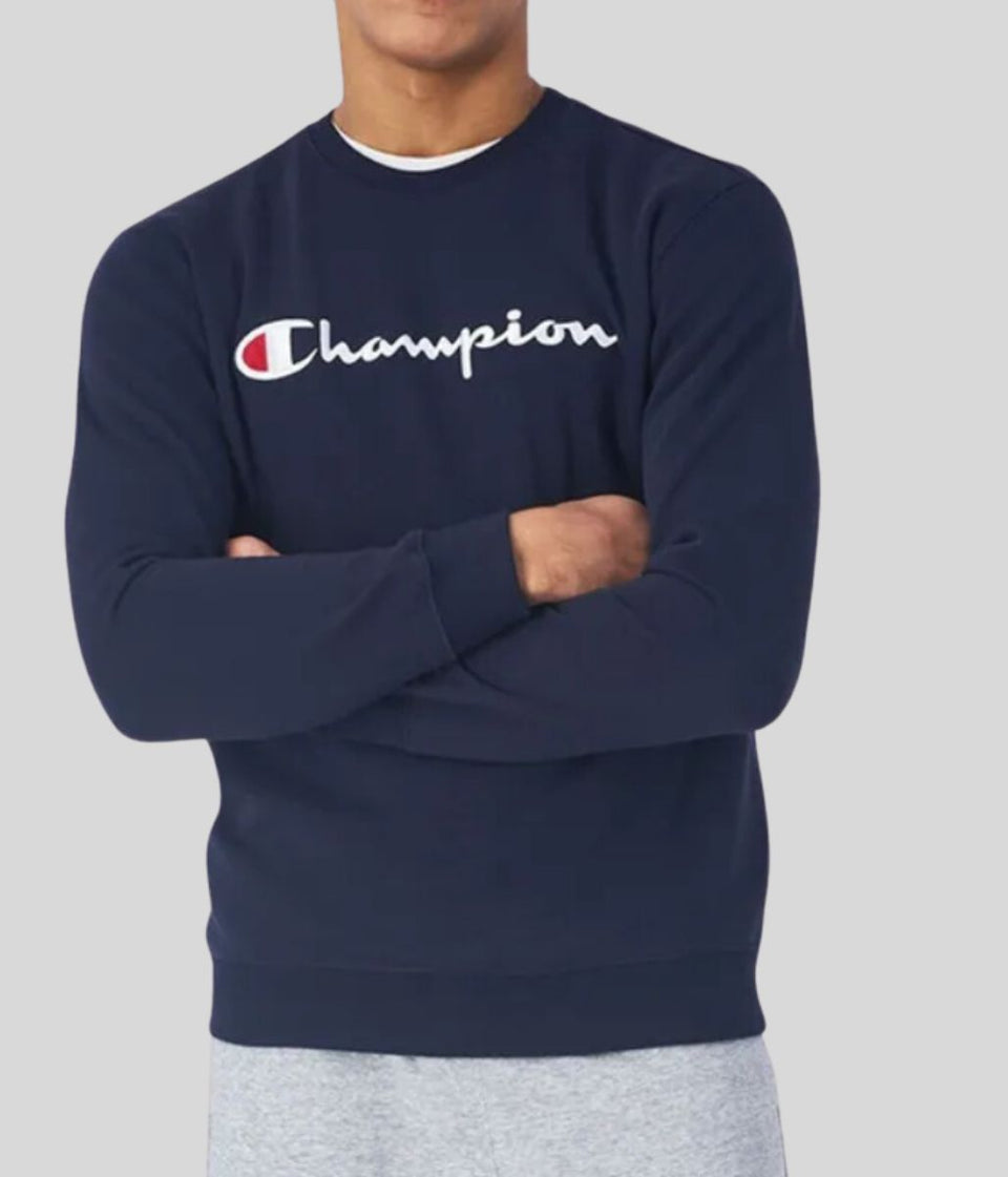 Navy Champion Unisex Sweatshirt