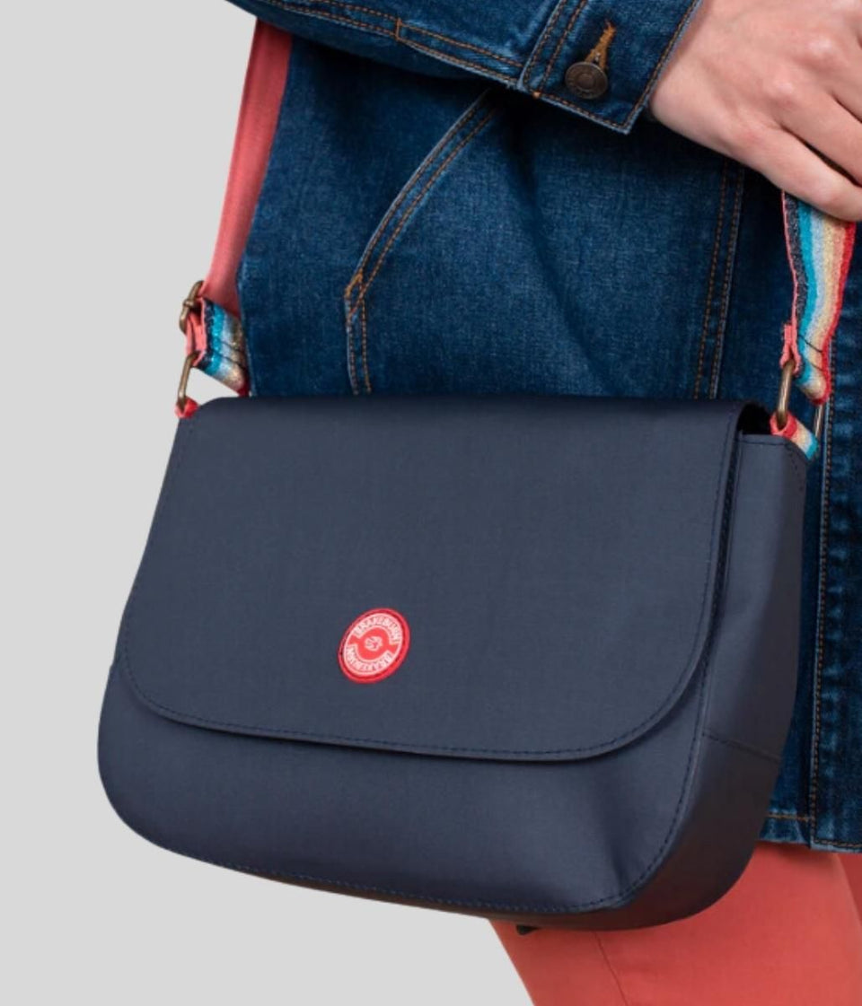 Brakeburn Navy Saddle Bag