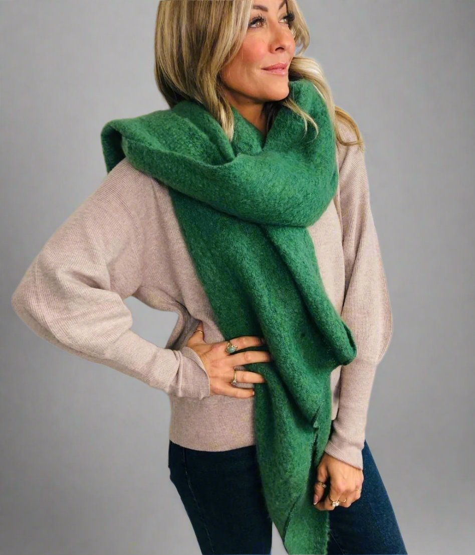 green lucy scarf