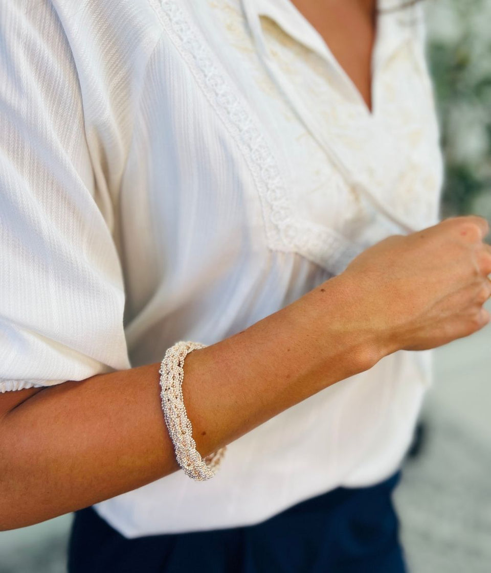 Rose Gold Rope Bracelet