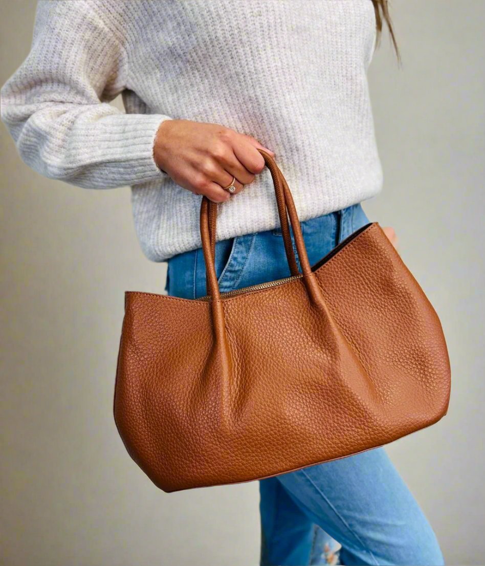 Womens Brown grab bag