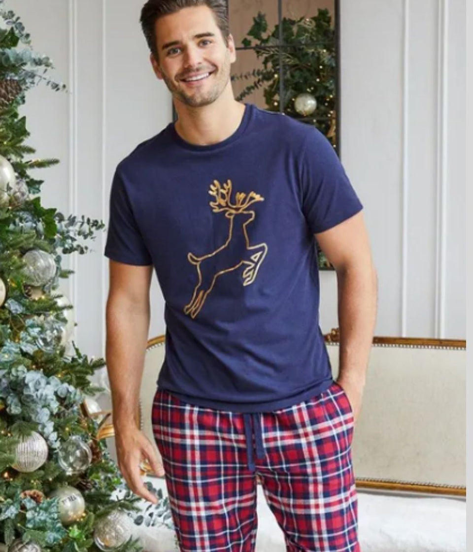 Unisex Reindeer Christmas Pyjamas