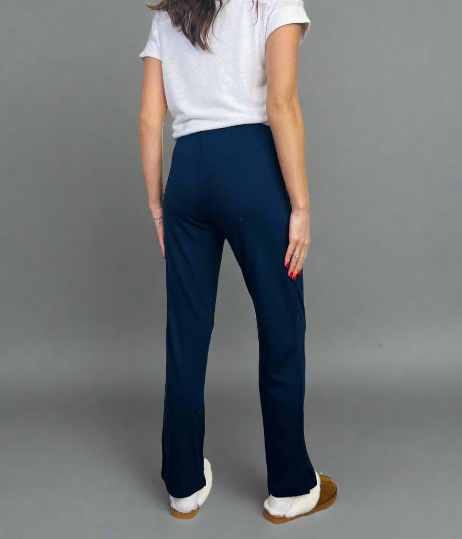 Navy Loungewear Plain Pyjama Bottoms