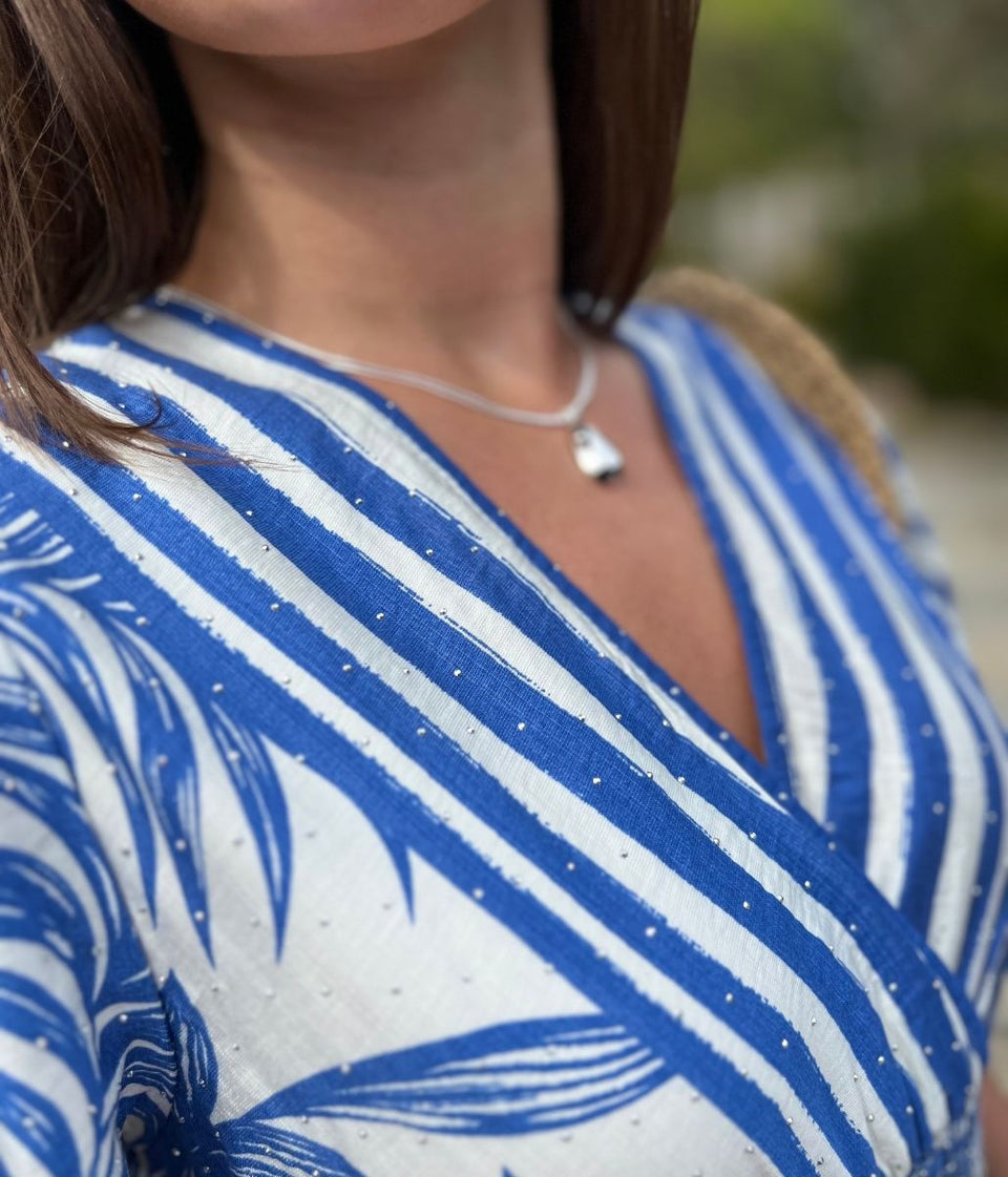 Silver Teardrop Necklace