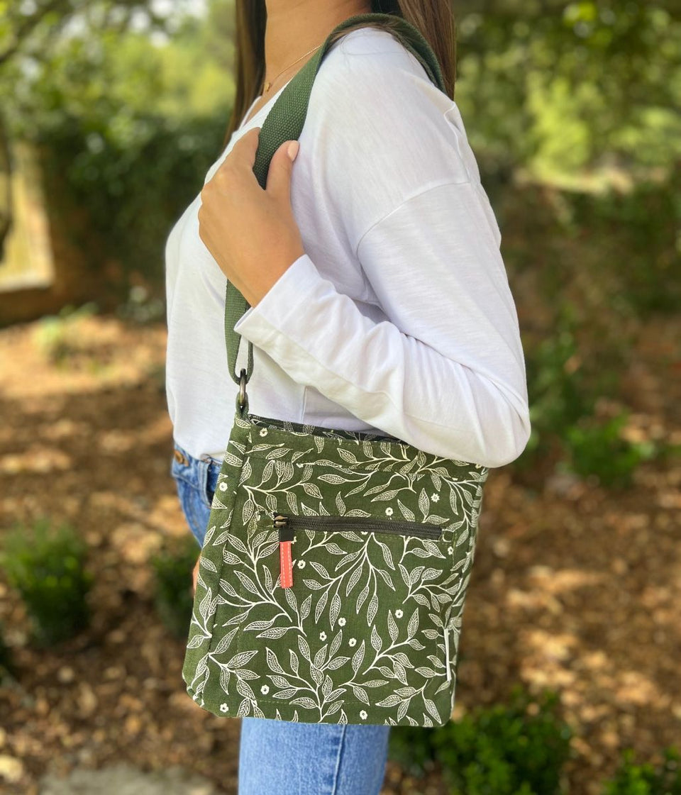Brakeburn Orchard Leaf Crossbody Bag