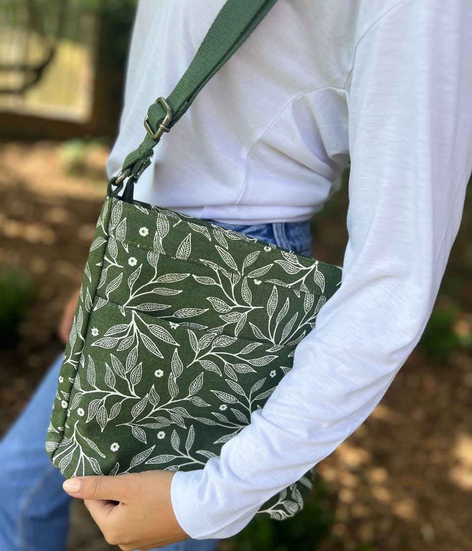 Brakeburn Orchard Leaf Crossbody Bag