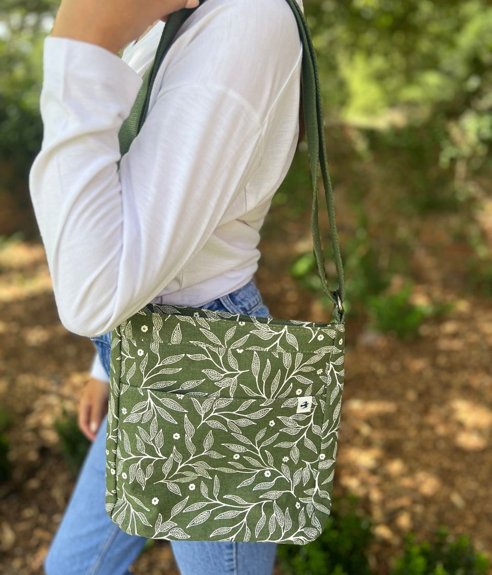 Brakeburn Orchard Leaf Crossbody Bag