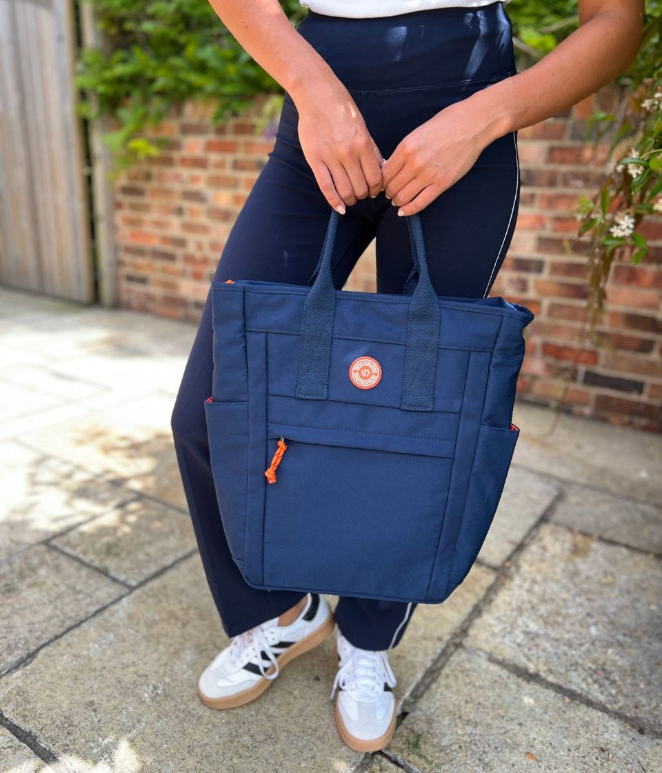 Brakeburn Navy Tote Backpack