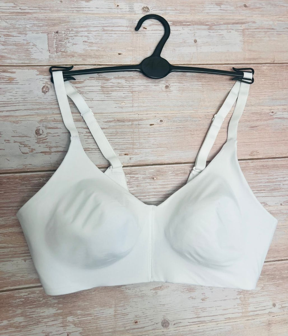 white non wired bra