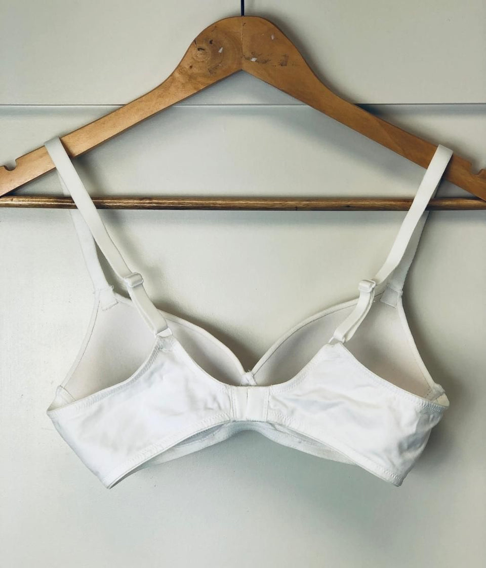 Soft Padded White T Shirt Bra