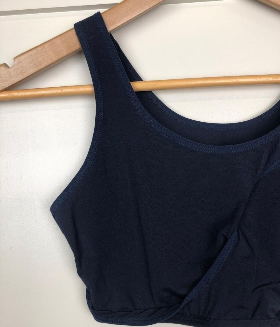 Navy Flexifit Sleep Bra