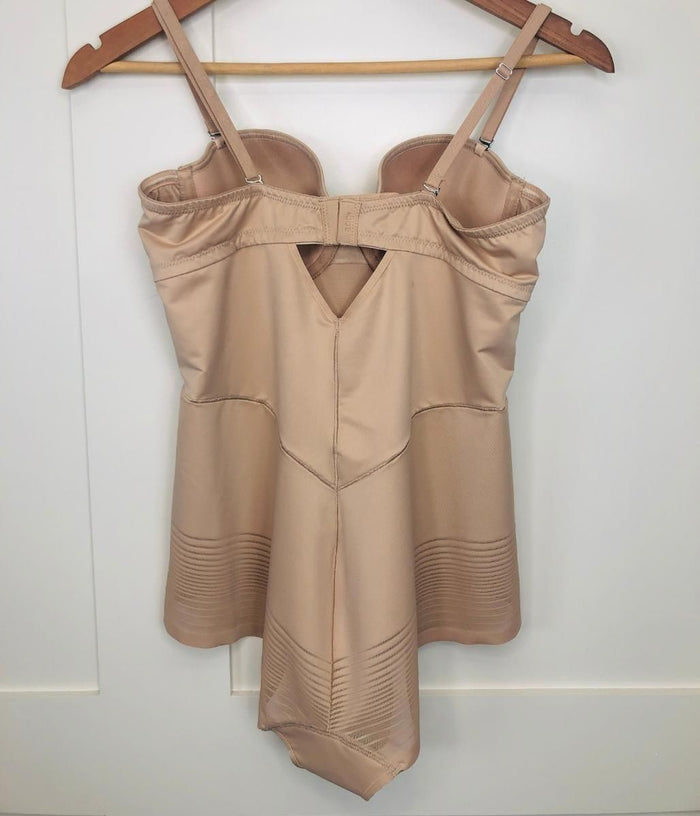 Extra Firm Control Convertible Bodysuit 36C, Nude