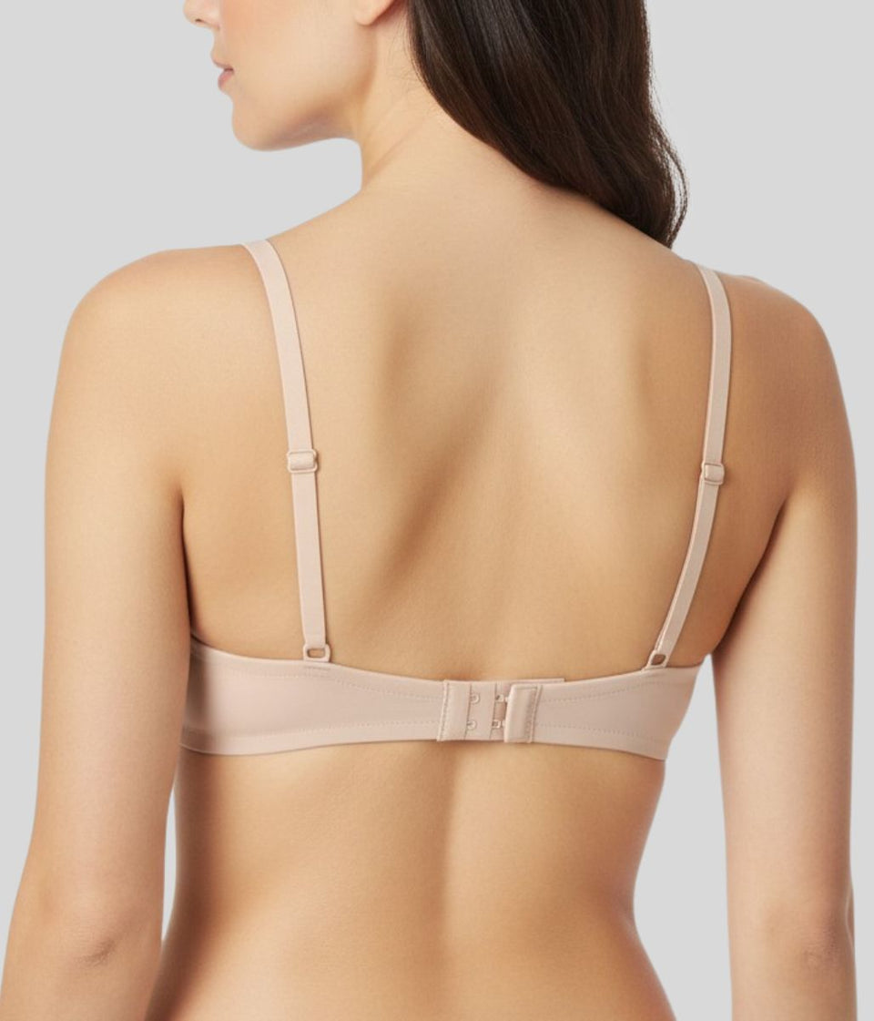 Taupe Soft Cup Underwired Bra