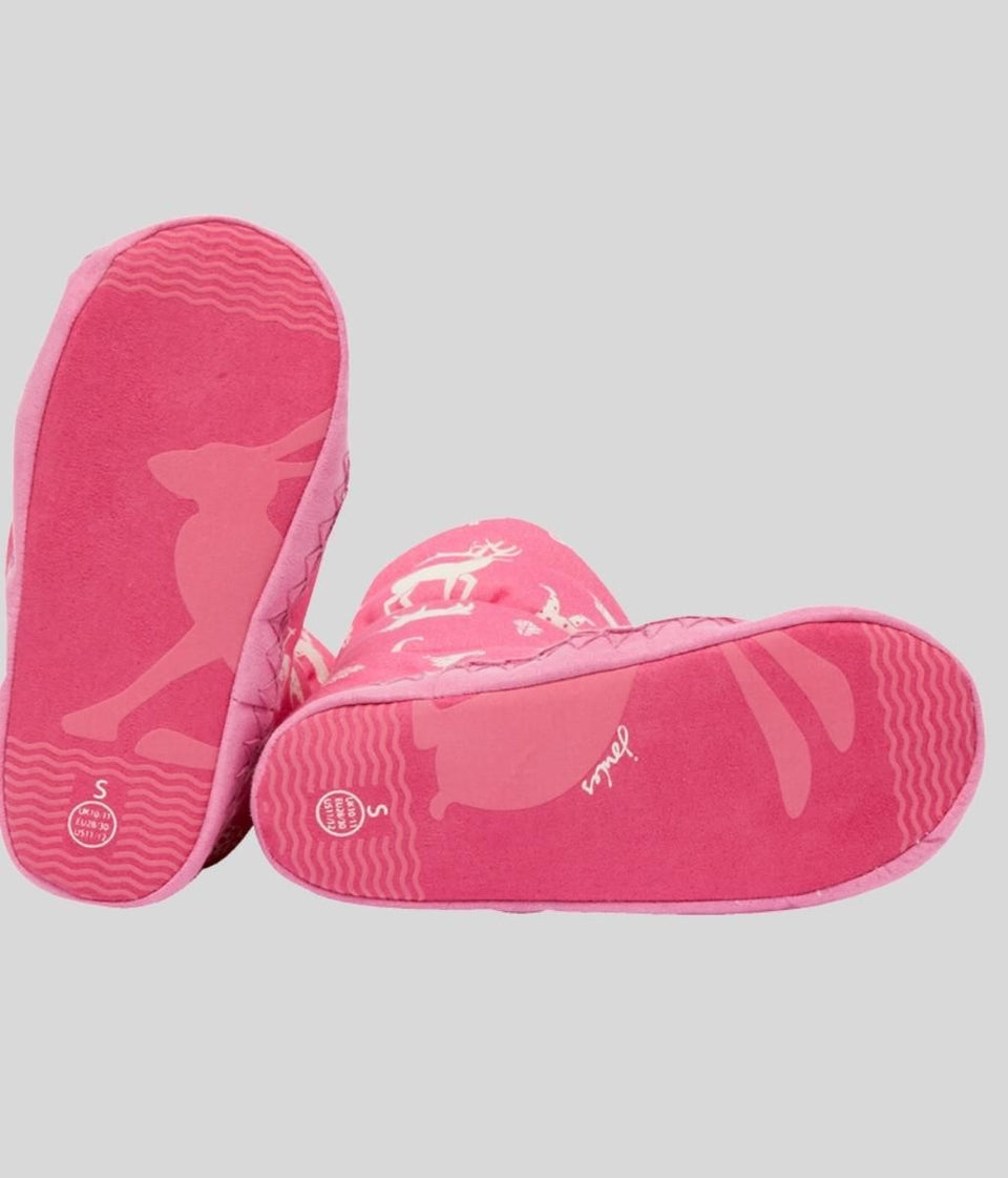 Pink Kids Animal Padabout Slipper Boots