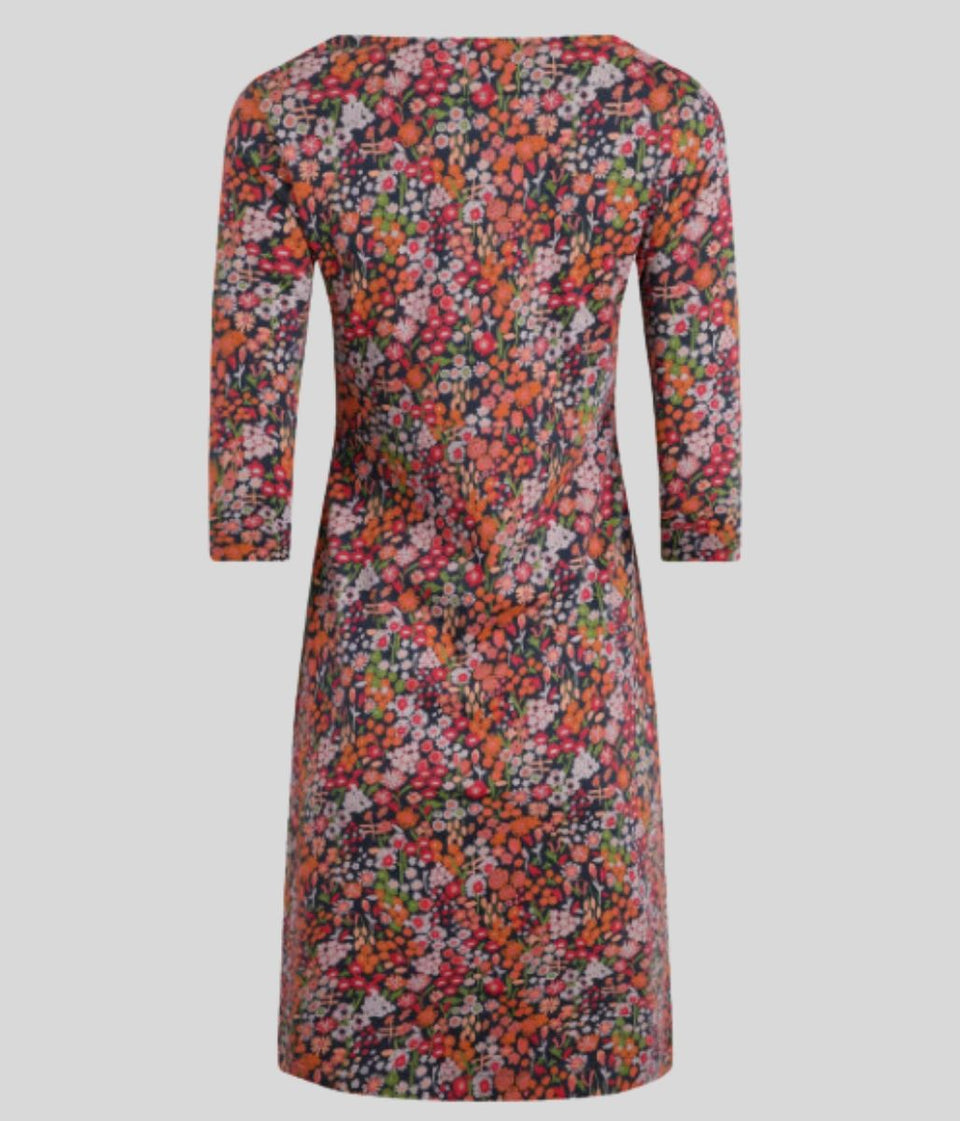 Shafika Ditsy Floral Print Jersey Tunic Dress