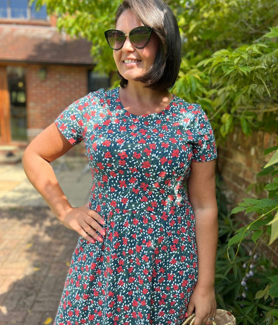 Ex Seasalt April Reed Flower Dress