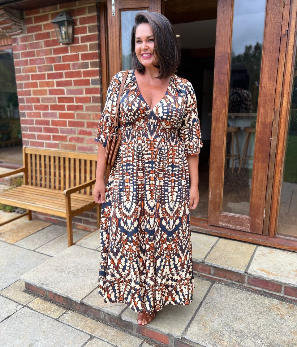 Grey Naples Midaxi Dress