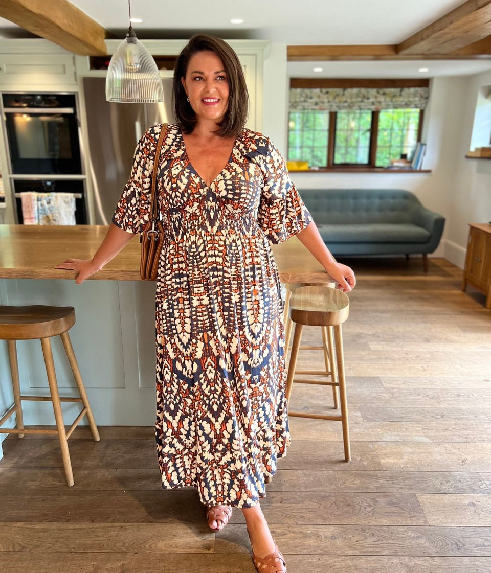 Grey Naples Midaxi Dress