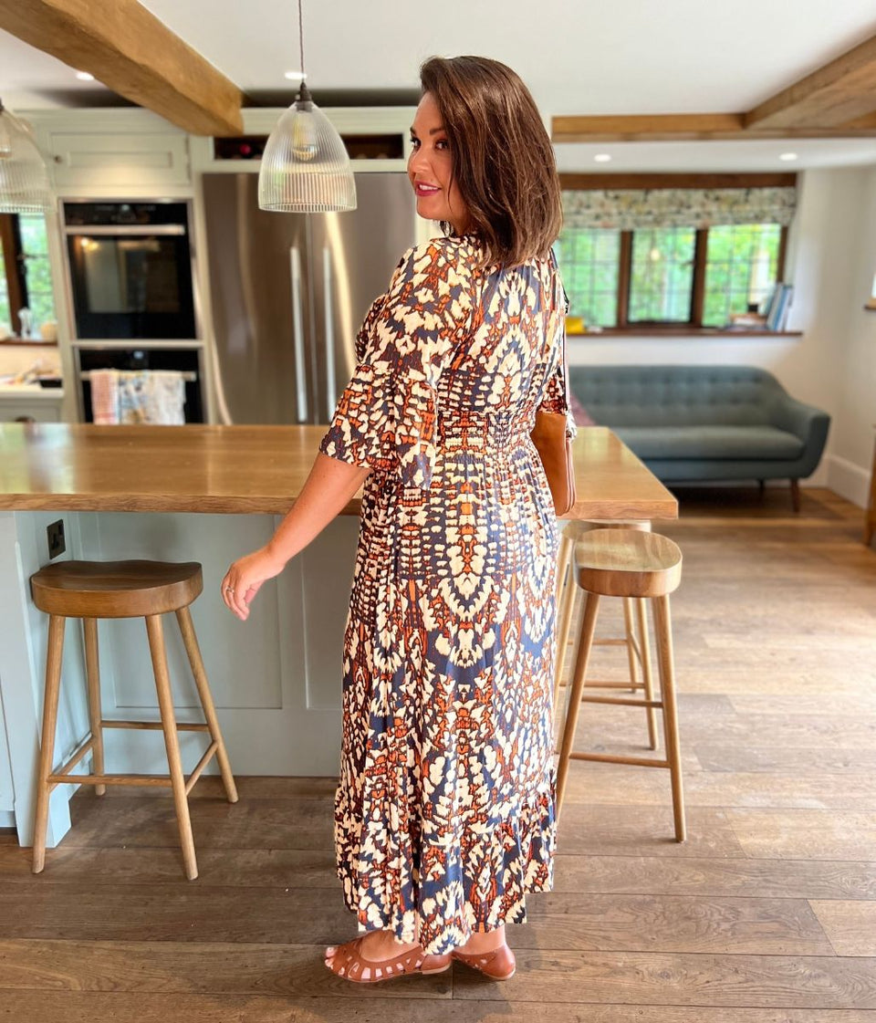 Grey Naples Midaxi Dress