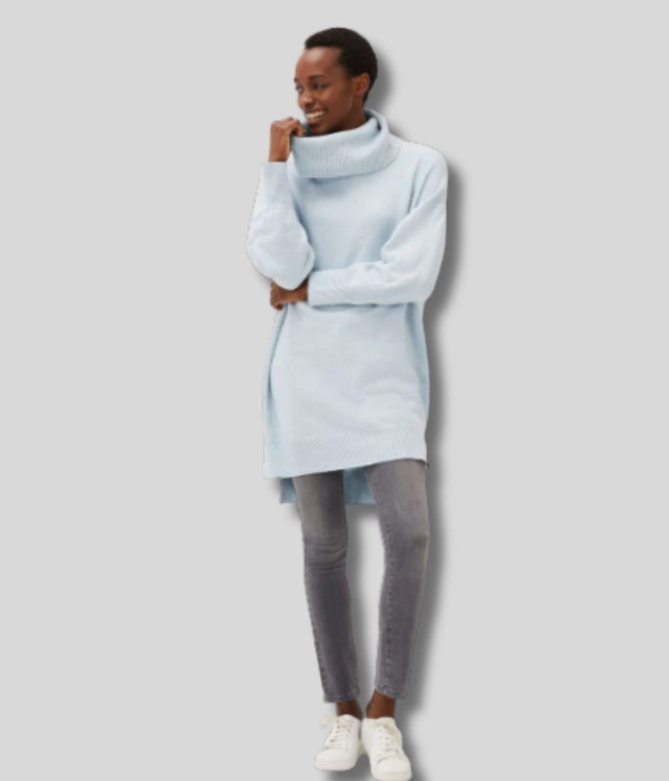 Palmer Cowl Knit Jumper Dress