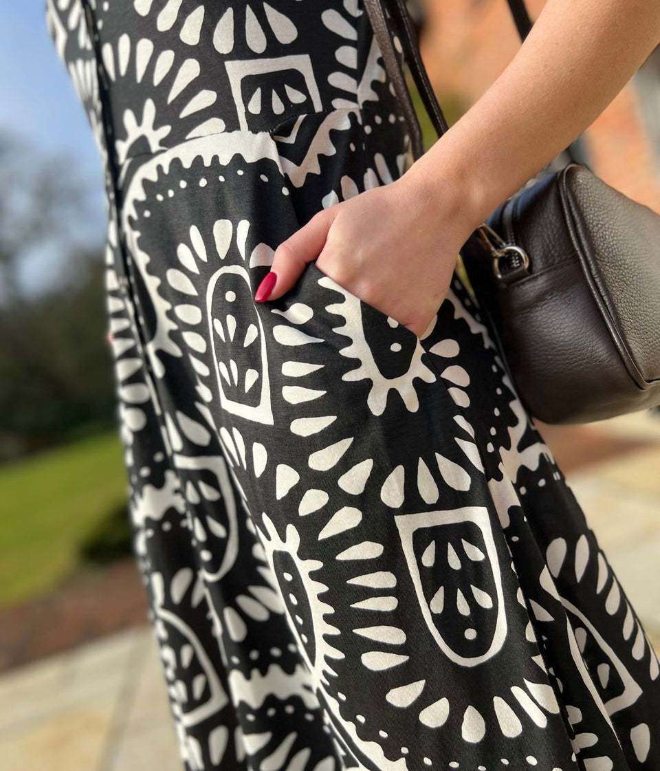 Rua Jersey Midi Shirt Dress