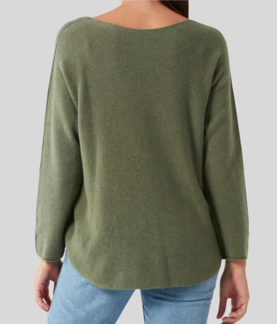 Khaki Super Soft Ria Jumper