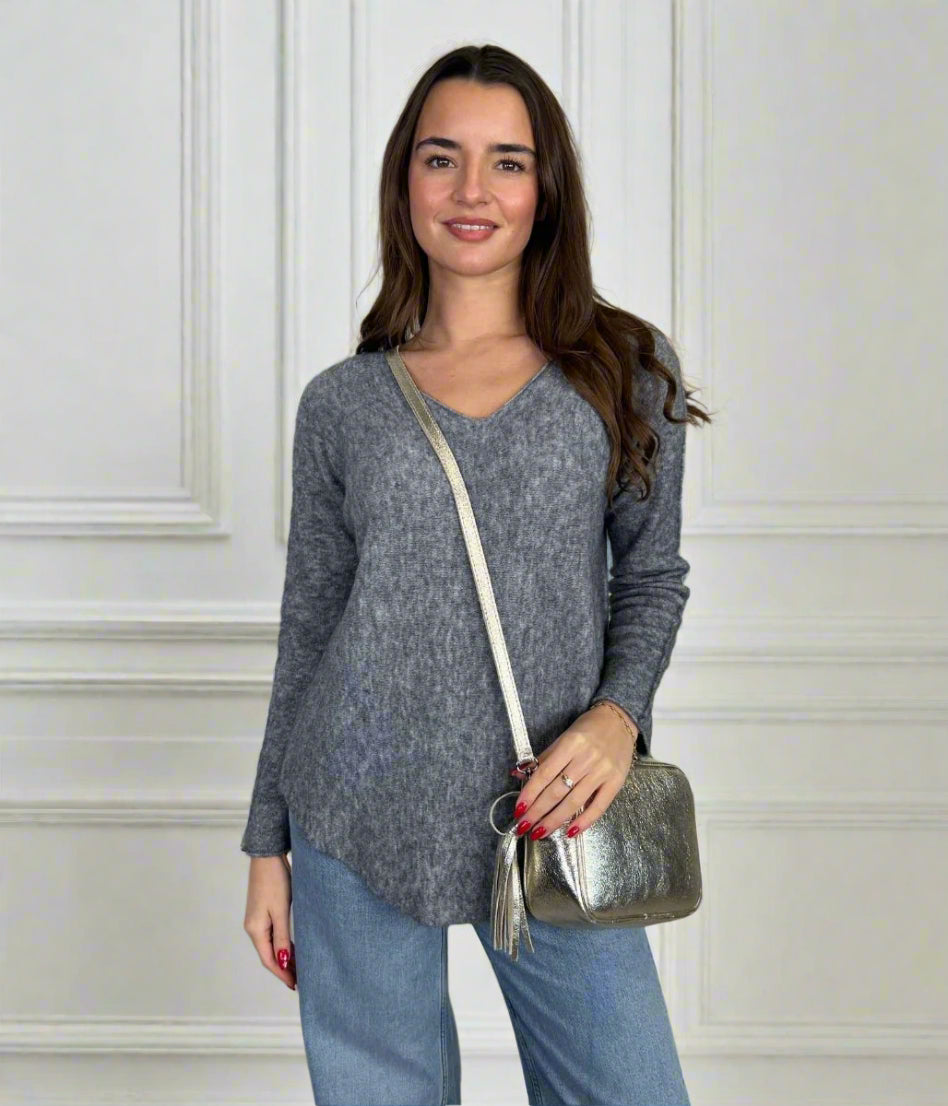 Grey Super Soft Ria Jumper