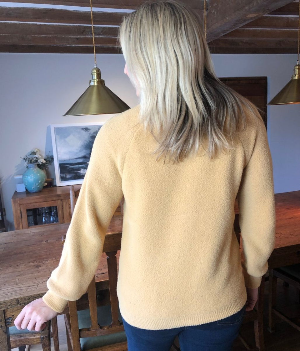 Tan Super Soft Bell Sleeve Jumper