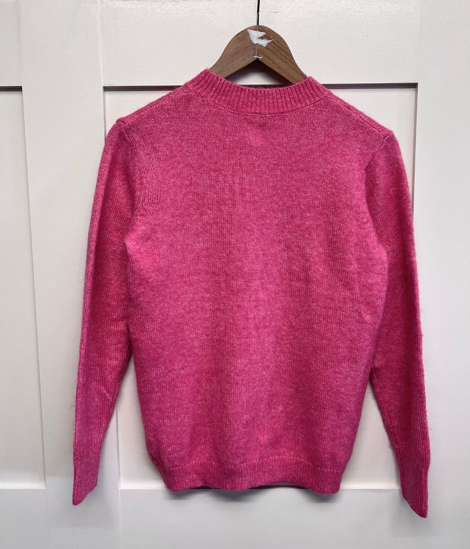 Pink Diamond Argyle Jumper