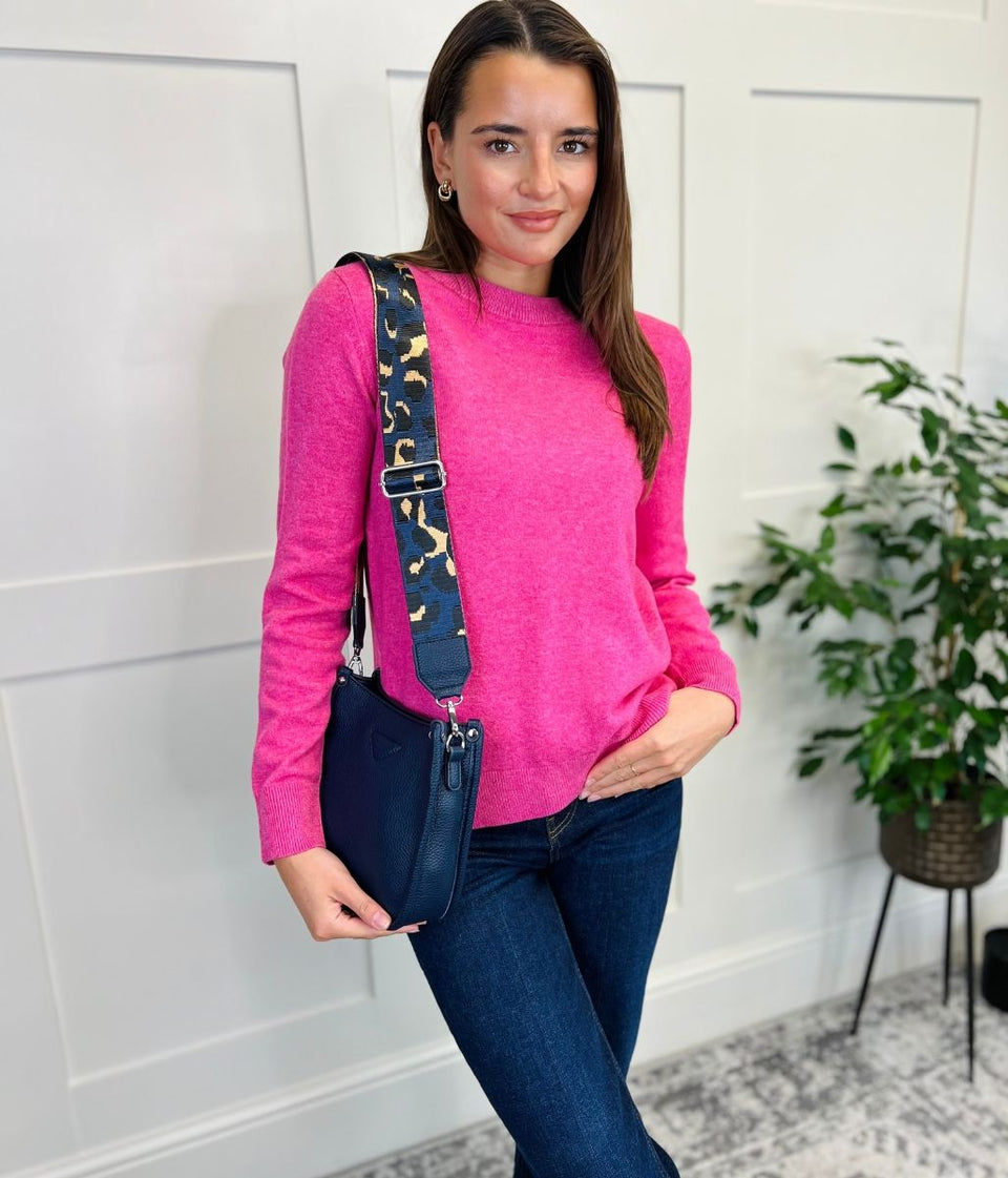 Pink Recycled Blend Jumper