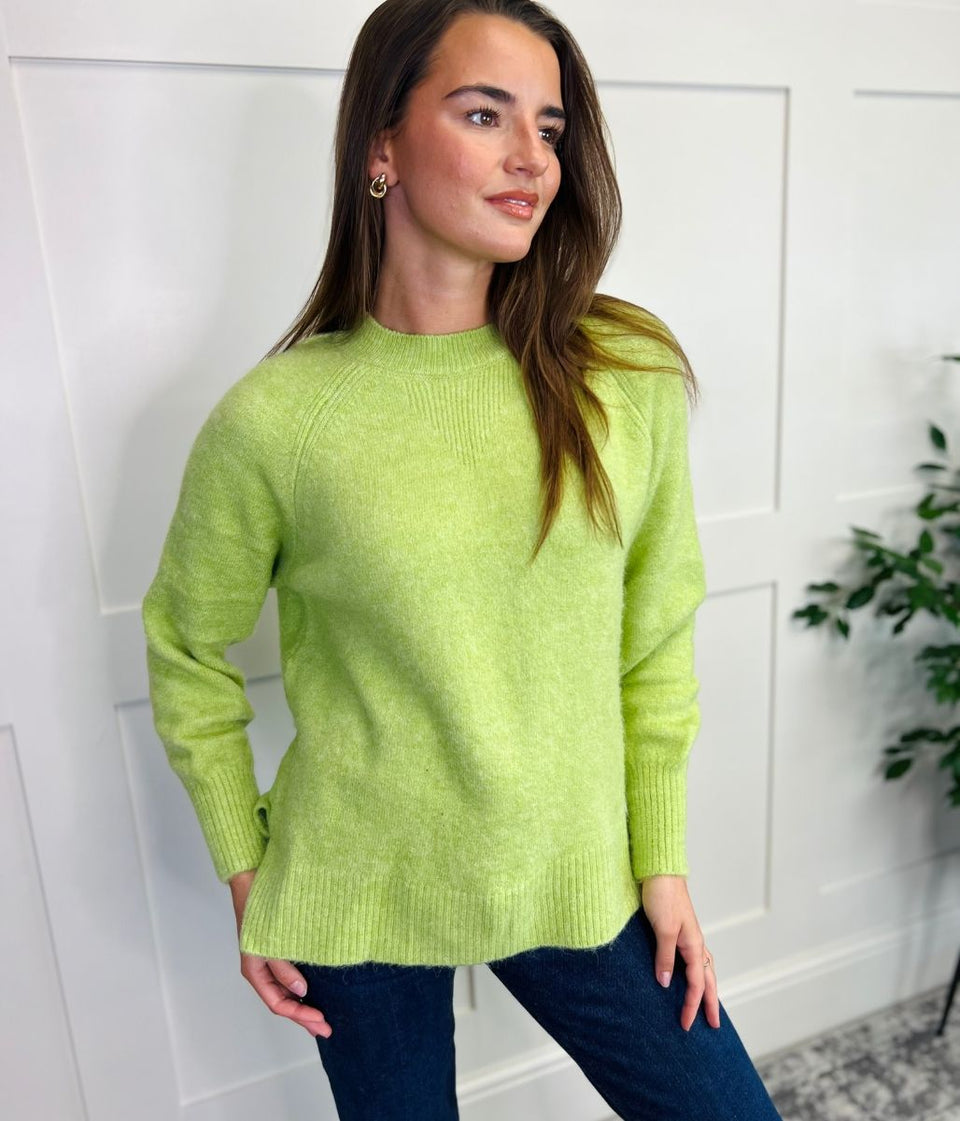 Green Knitted Jumper