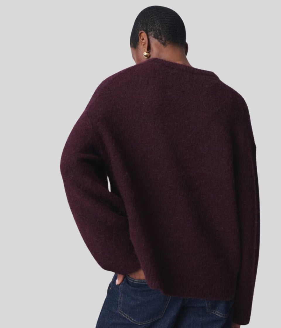 Burgundy Premium Knitwear