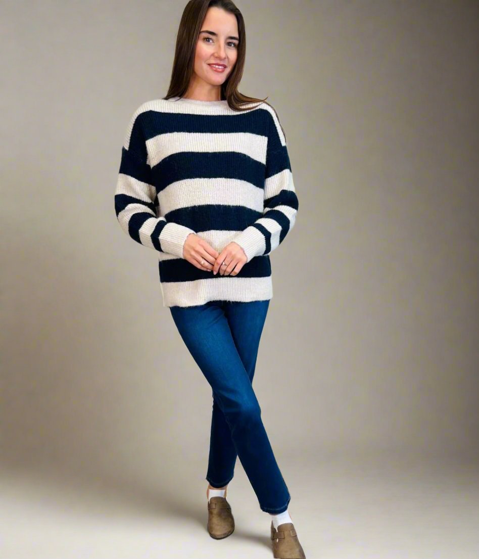 womens striped jumper