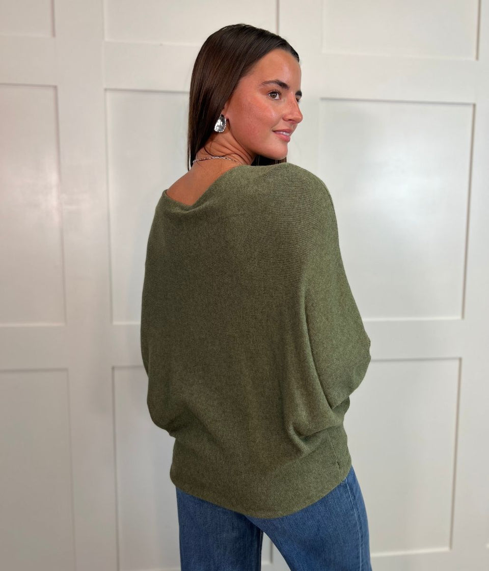 Khaki Rochelle Jumper