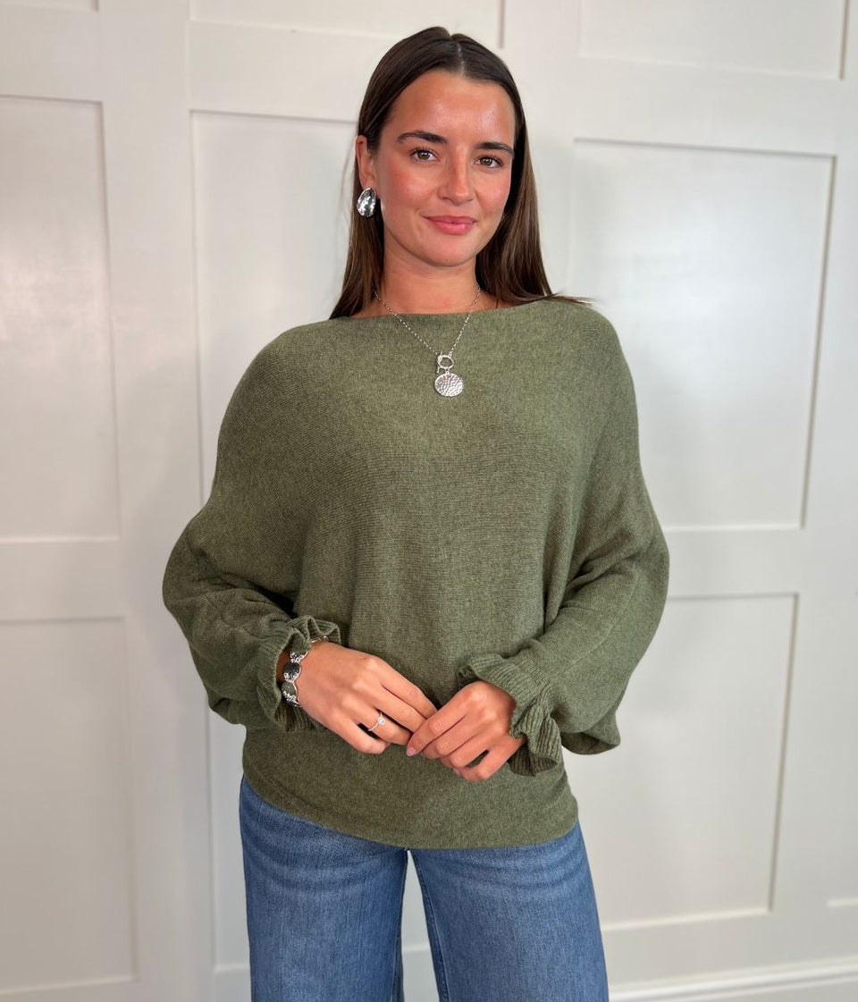 Khaki Rochelle Jumper