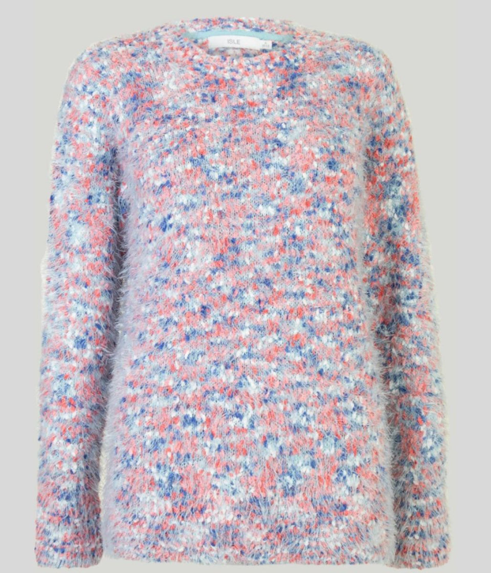 Coral Textured Soft Jumper