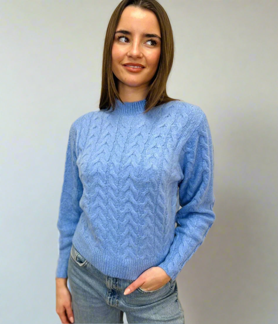 Blue Soft Cable Jumper