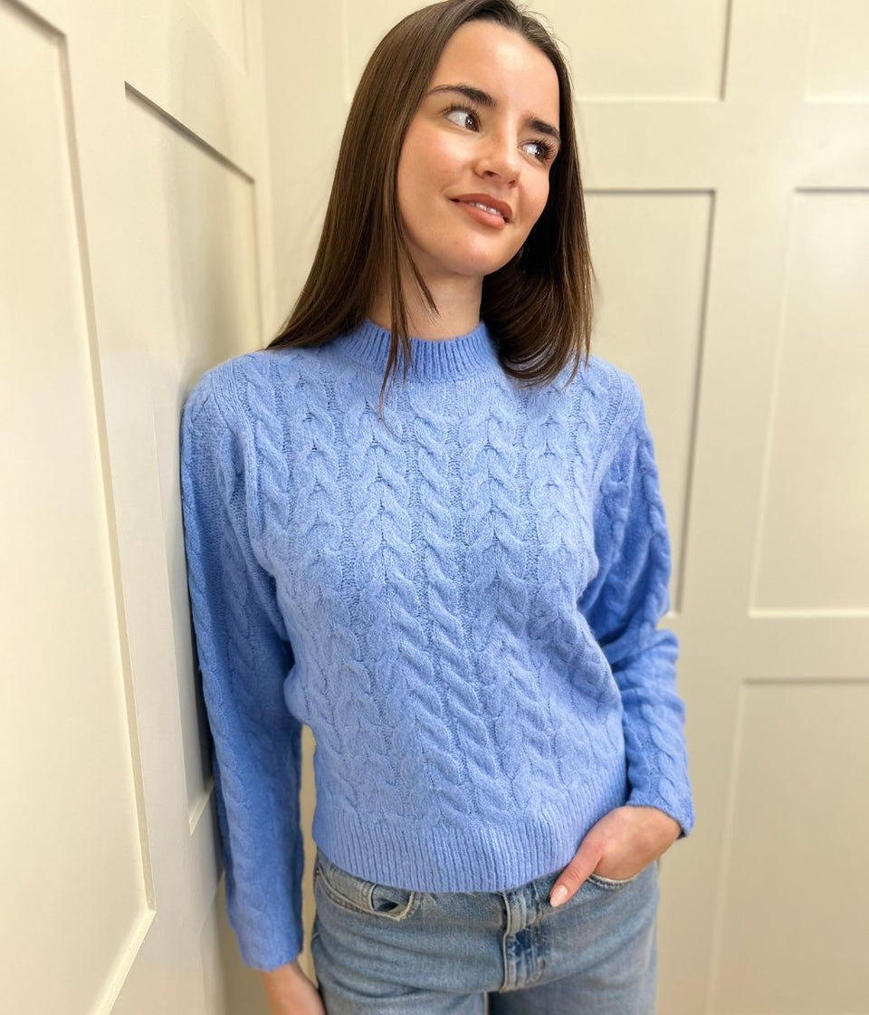 Blue Soft Cable Jumper