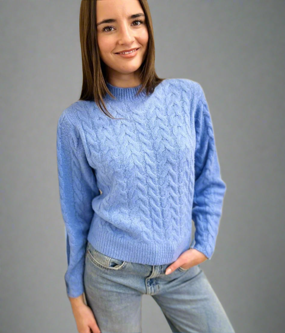 Blue Soft Cable Jumper