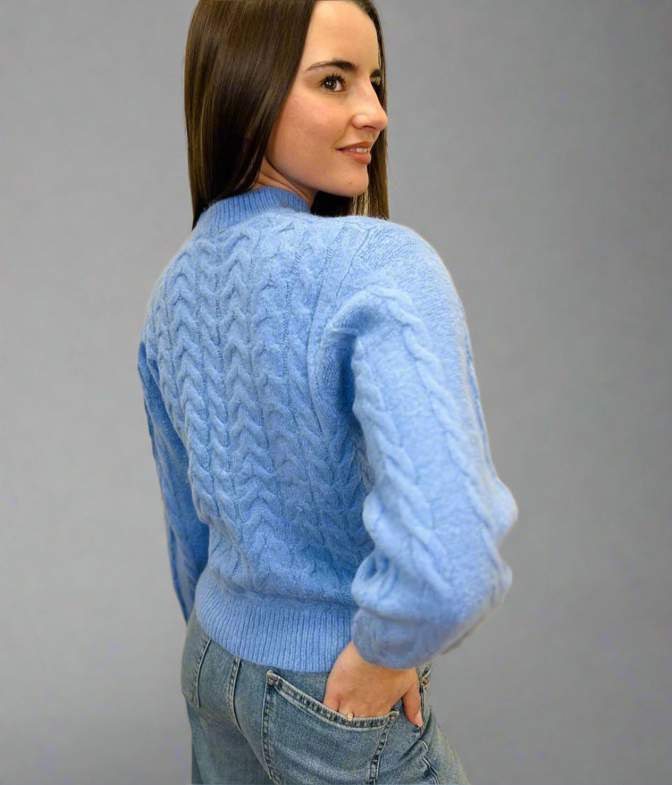 Blue Soft Cable Jumper