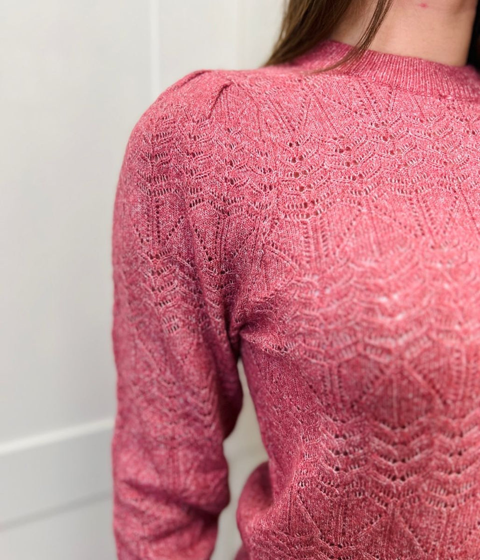 Dark Pink Kristie Jumper