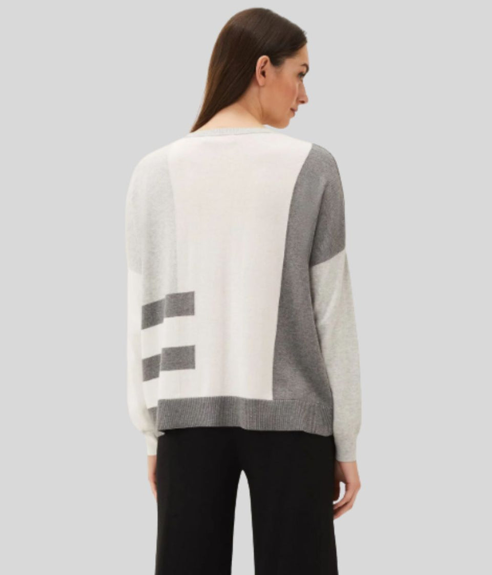 Melisse Colourblock Stripe Jumper