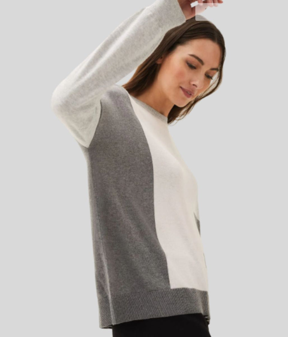 Melisse Colourblock Stripe Jumper
