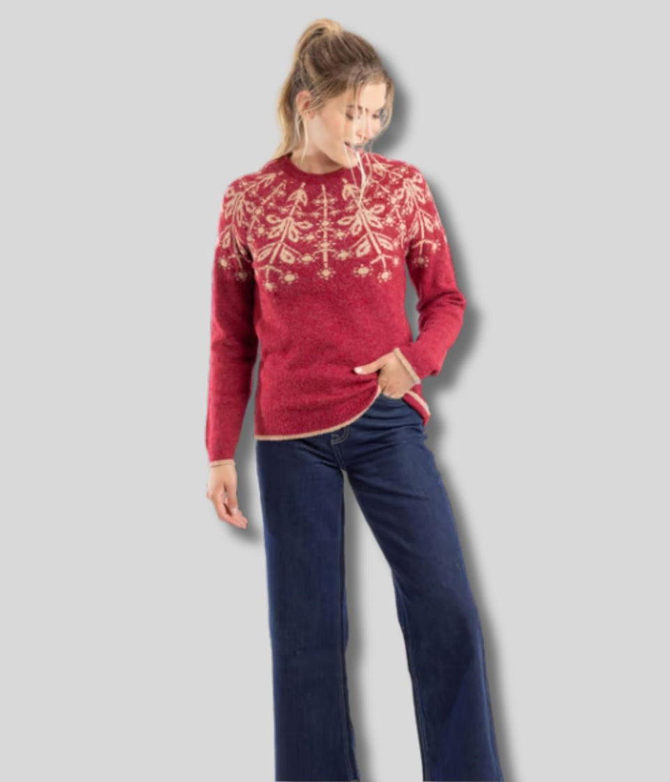 Rhubarb Miska Fairisle Jumper