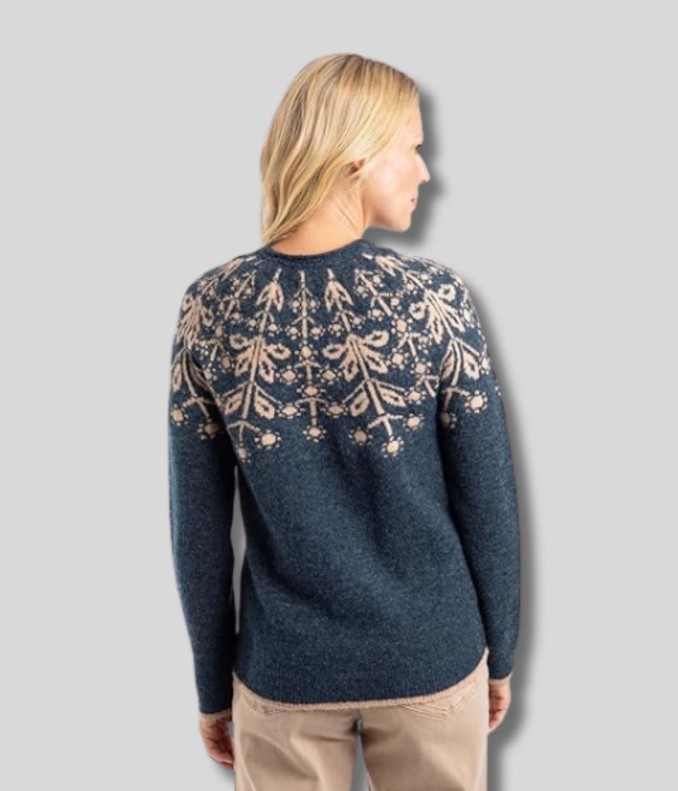 Navy Miska Fairisle Jumper
