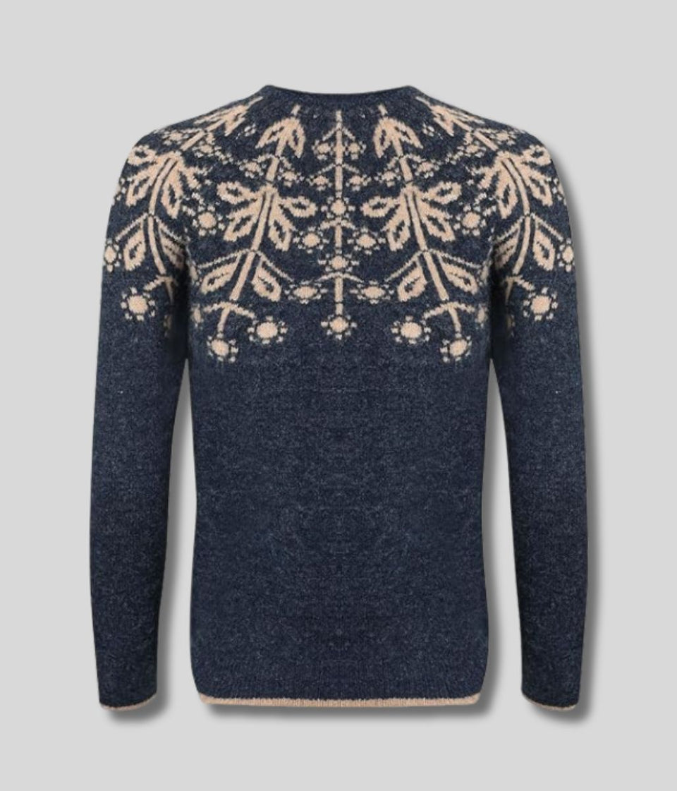 Navy Miska Fairisle Jumper