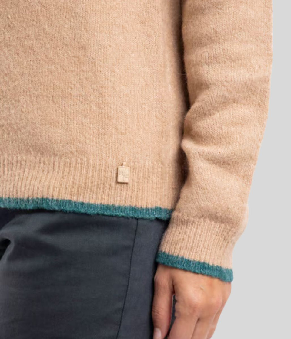 Sand Dune Miska Fairisle Jumper