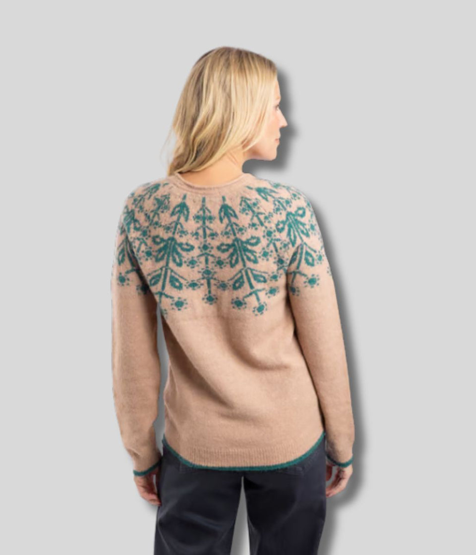 Sand Dune Miska Fairisle Jumper